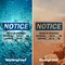 Signmission Hours Of Operation Receiving _ Am - _, 14 in W x Rectangle, Plastic OS-2PACK-NS-P-1014-L-13545 - alternate 5